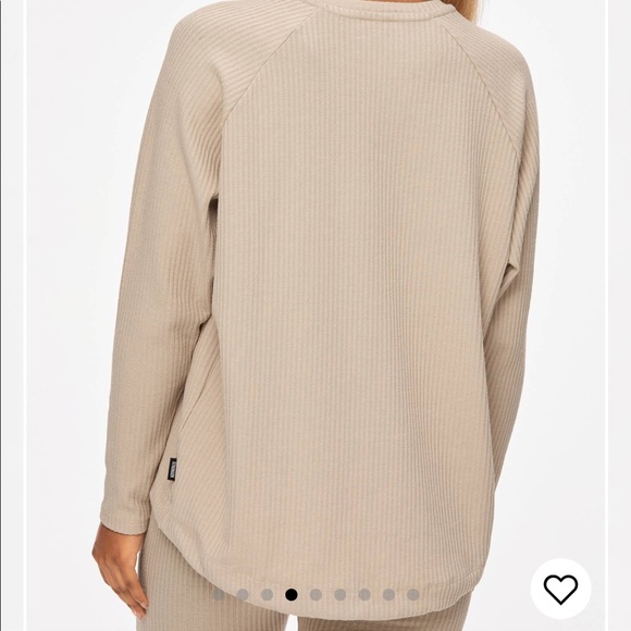 stronger cush ribbed beige lounge set - Picture 5 of 10